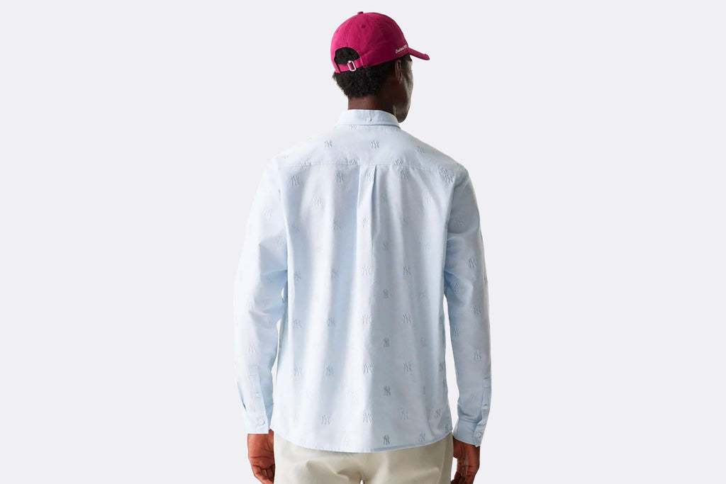 New era New York Yankees MLB Monogram Overshirt Azul Pastel