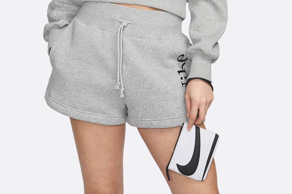 Nike Icon Cortez Wristlet White Black