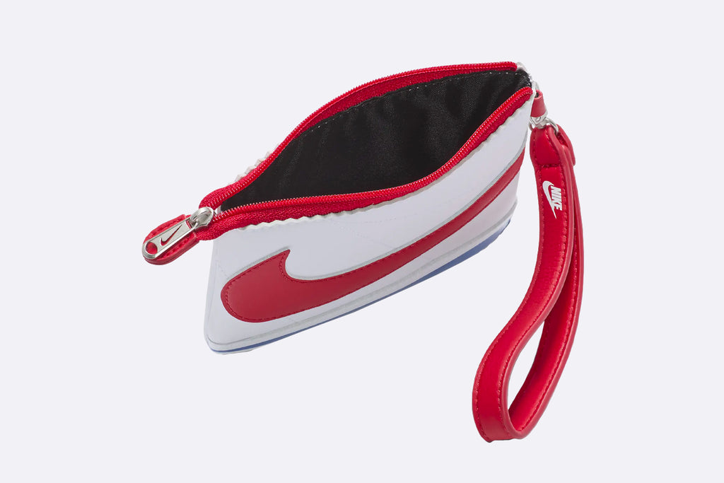 Nike Icon Cortez Wristlet White Red