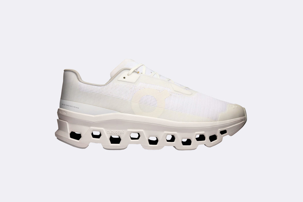 On Running Cloudmonster Void White /  White