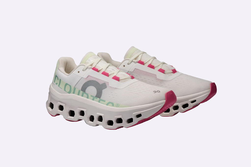 On Running Wmns Cloudmonster White/Lima