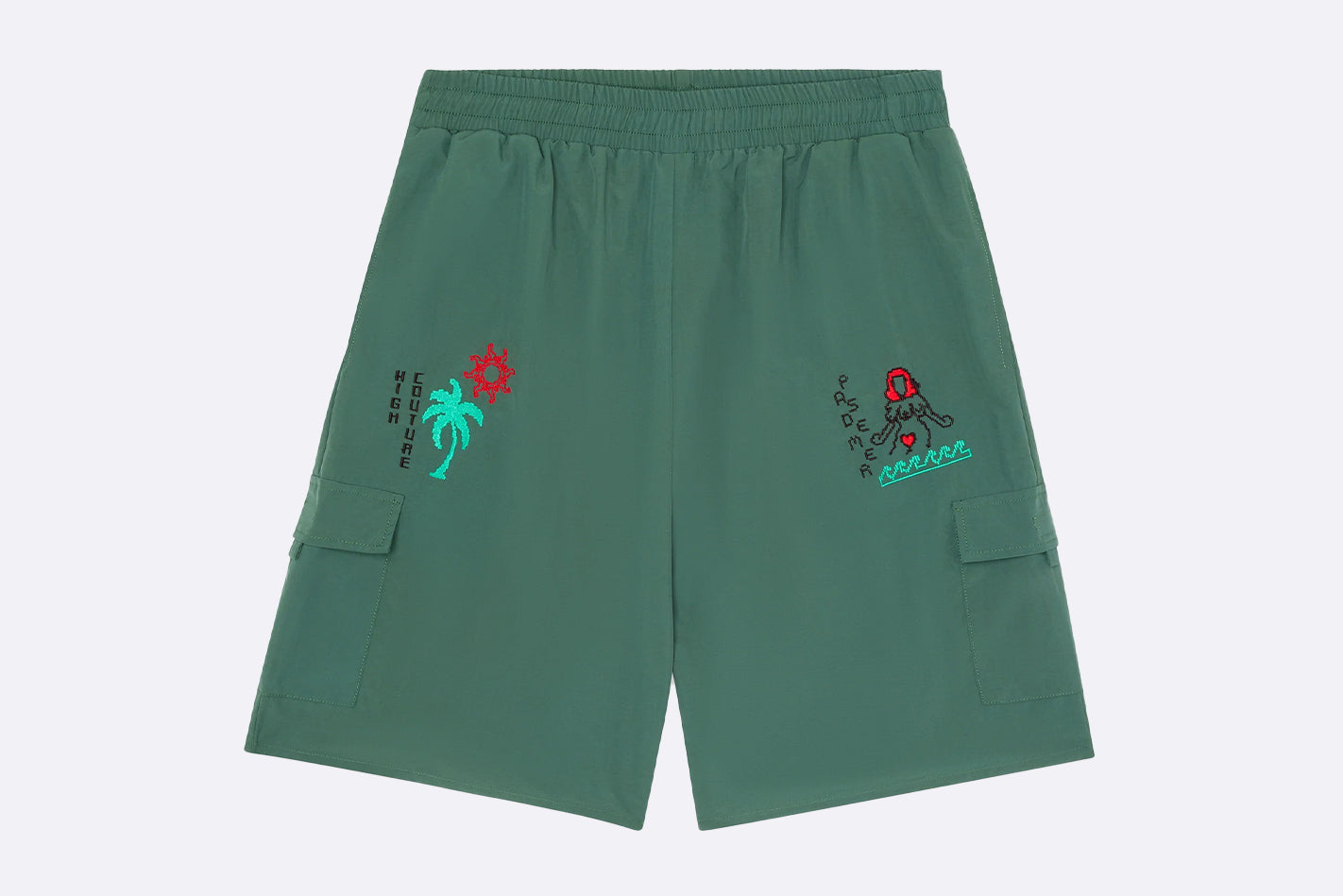 Pasdemer Postcard Shorts Green