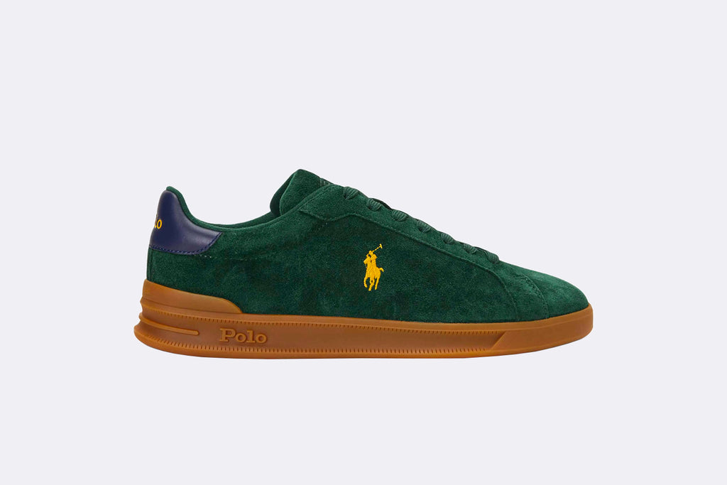 Polo Ralph Lauren HTR CRT II-Sneakers Low Top Lace Forest Gold