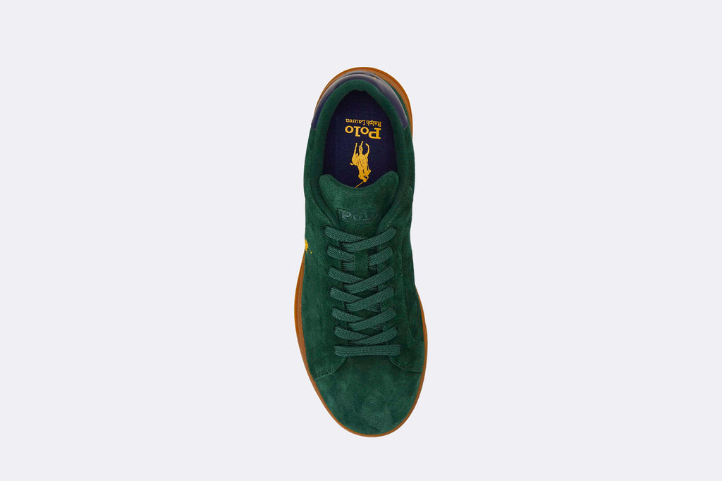 Polo Ralph Lauren HTR CRT II-Sneakers Low Top Lace Forest Gold
