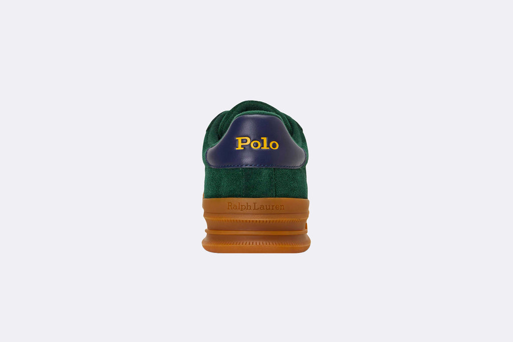 Polo Ralph Lauren HTR CRT II-Sneakers Low Top Lace Forest Gold