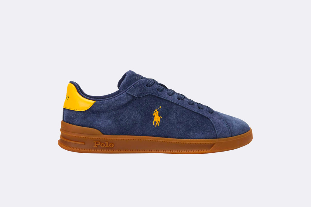 Polo Ralph Lauren HTR CRT II-Sneakers Low Top Lace Navy Gold