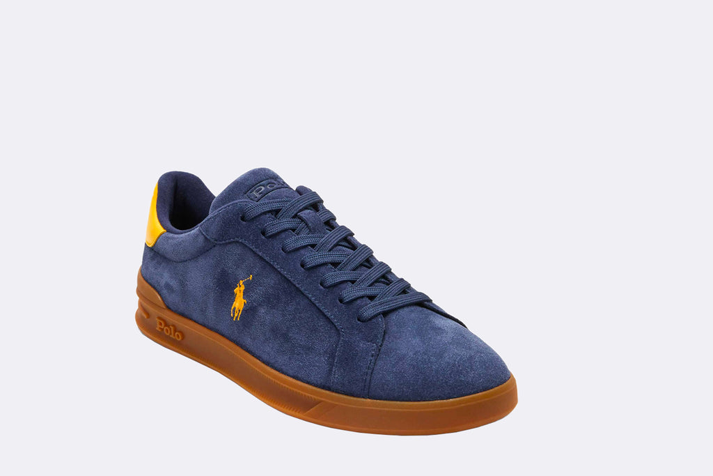 Polo Ralph Lauren HTR CRT II-Sneakers Low Top Lace Navy Gold