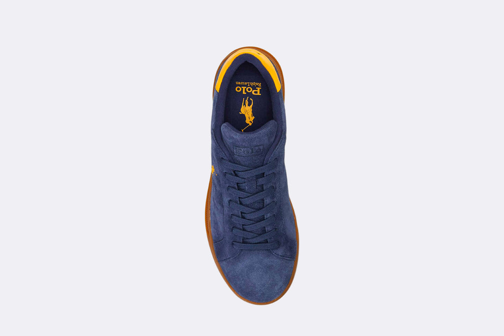 Polo Ralph Lauren HTR CRT II-Sneakers Low Top Lace Navy Gold