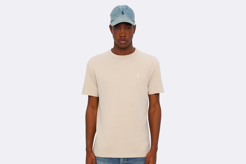 Polo Ralph Lauren Classic Short Sleeve Tee Shirt Stoneware Grey