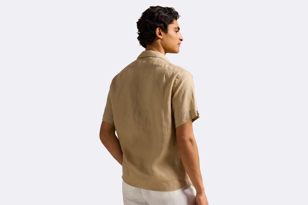 Polo Ralph Lauren Linen Classic Fit Shirt Coastal Beige