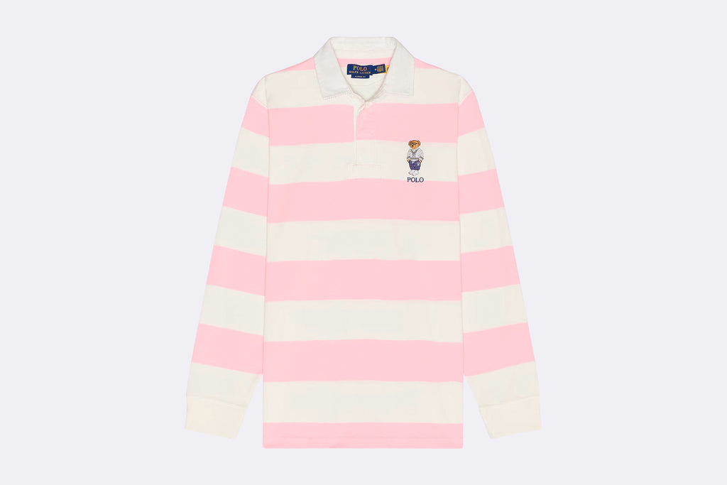Polo Ralph Lauren Long Sleeve Rugby Pink