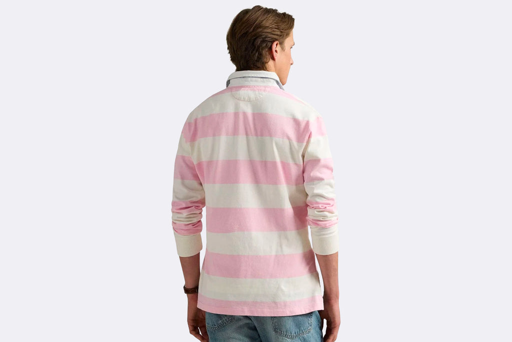 Polo Ralph Lauren Long Sleeve Rugby Pink