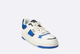 Polo Ralph Lauren Masters Sport Leather Trainer White Blue