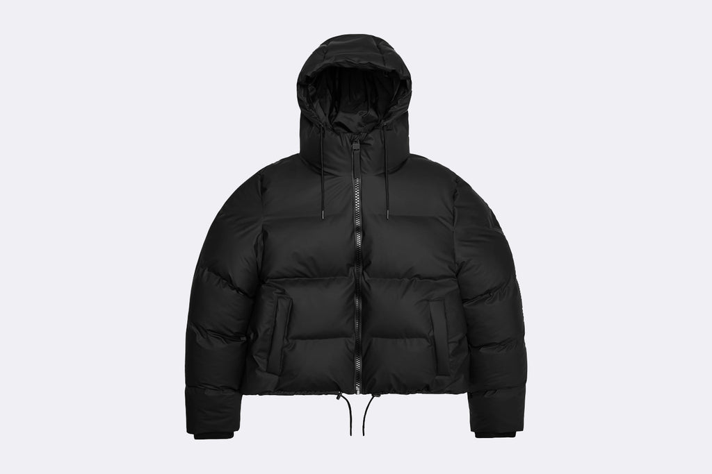 Rains Alta Short Puffer Jacket W3T3 Black