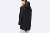 Rains Black Long Jacket