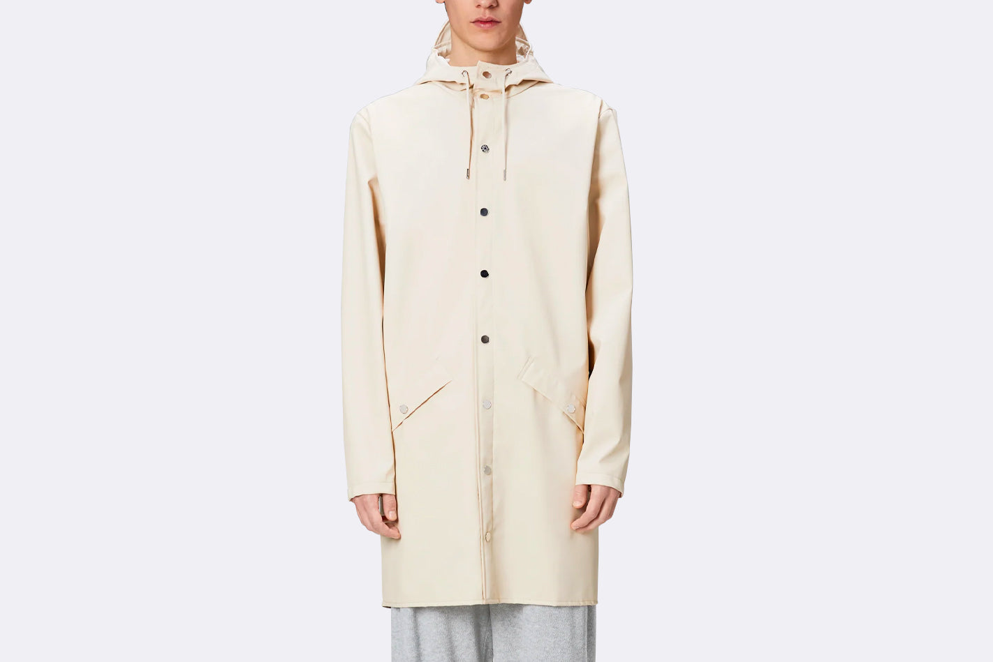 Rains Long Jacket Dune