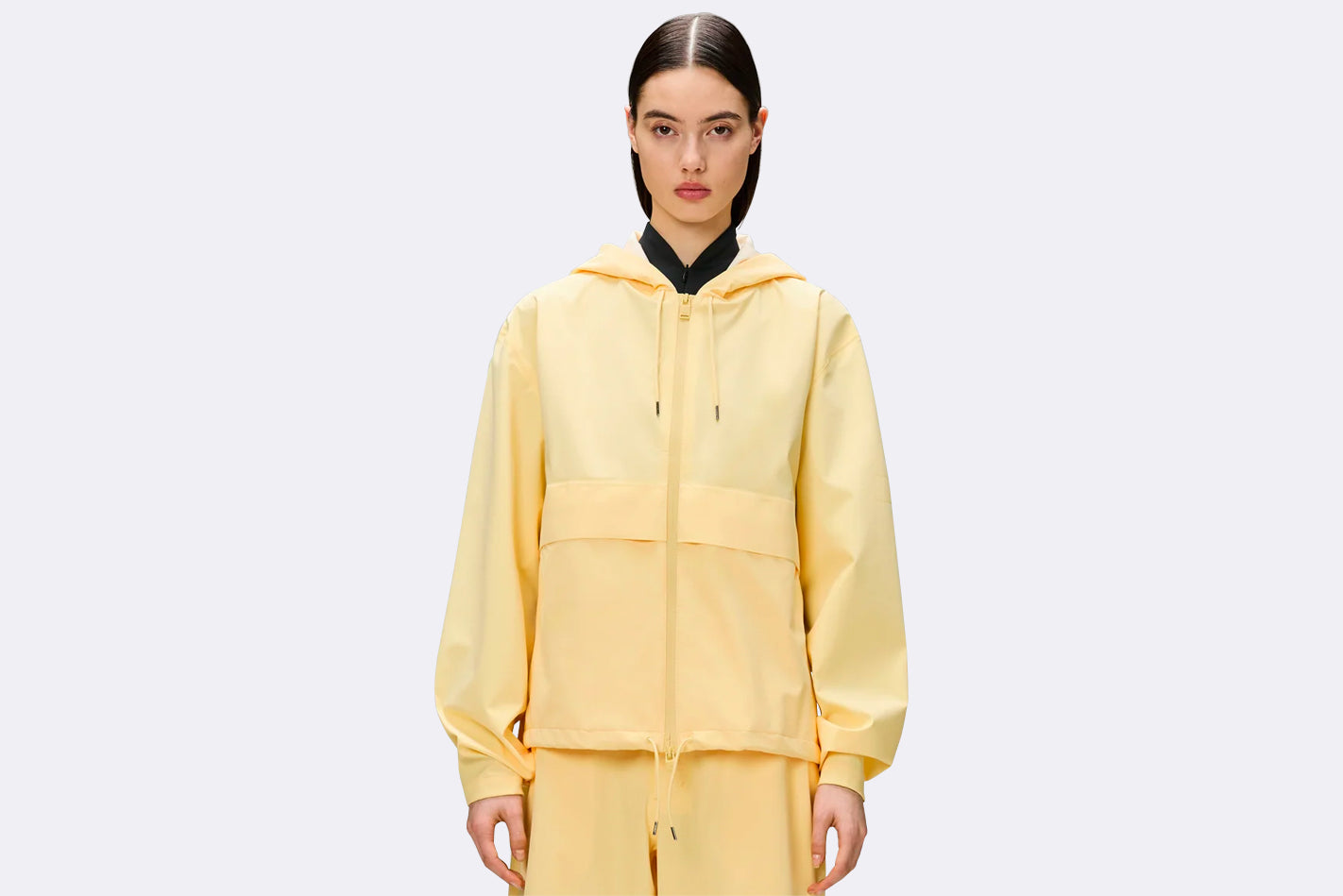 Rains Suva Hardshell Short String W Jacket Gleam