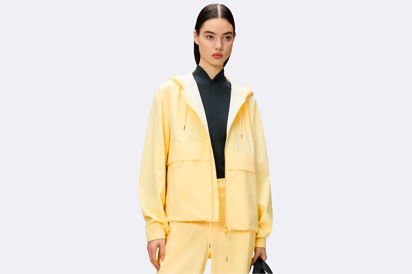 Rains Suva Hardshell Short String W Jacket Gleam