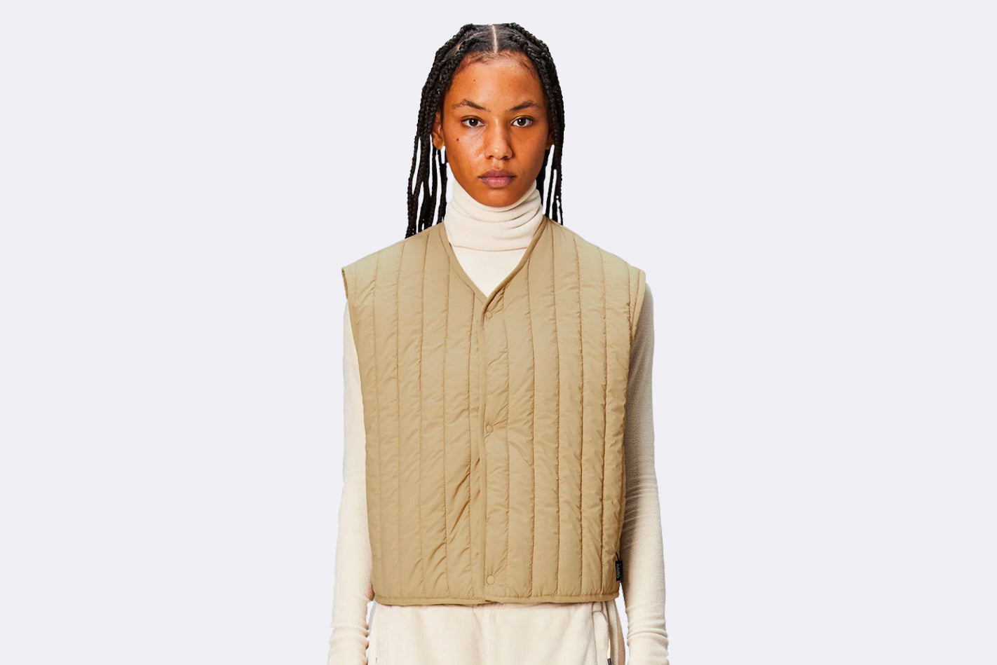 Rains Wmns Banja Short Liner W Vest T1 Sand