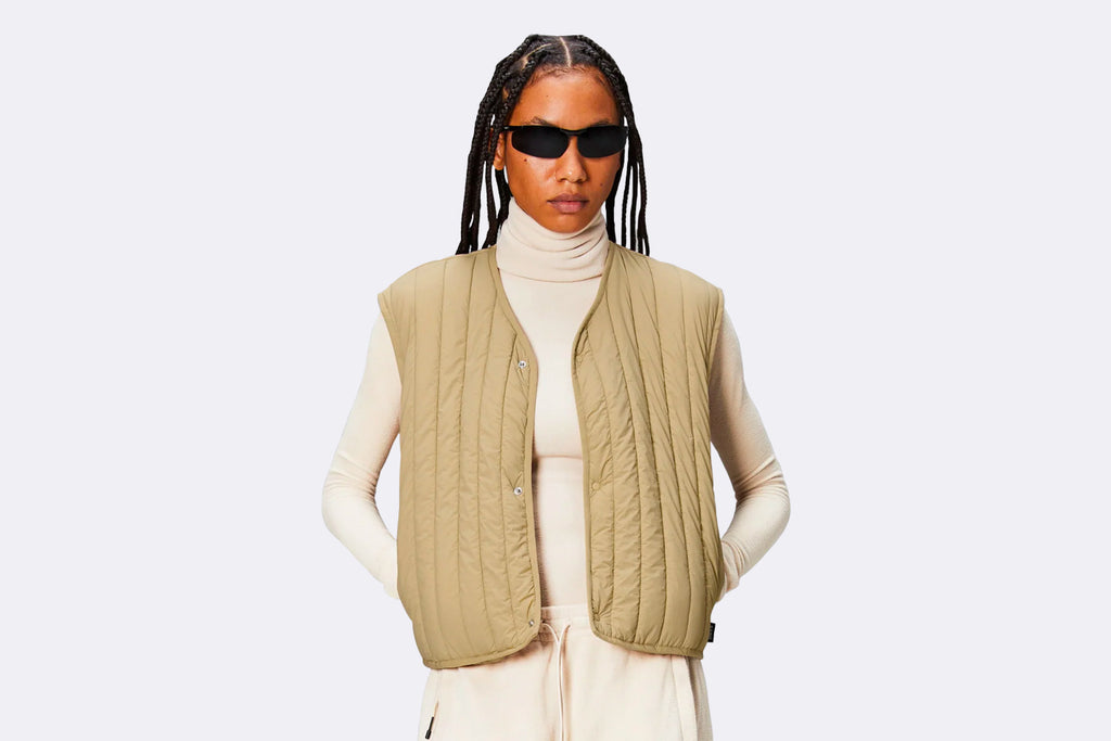 Rains Wmns Banja Short Liner W Vest T1 Sand