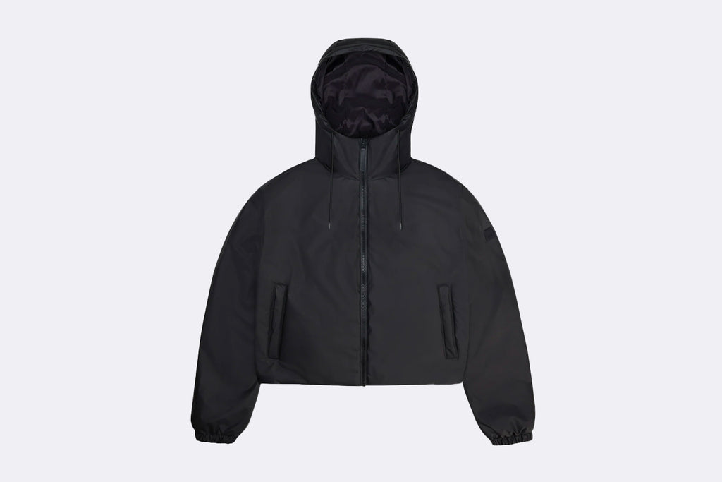Rains Wmns Lohja Short Insulated Jacket Black