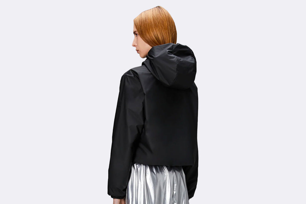 Rains Wmns Lohja Short Insulated Jacket Black