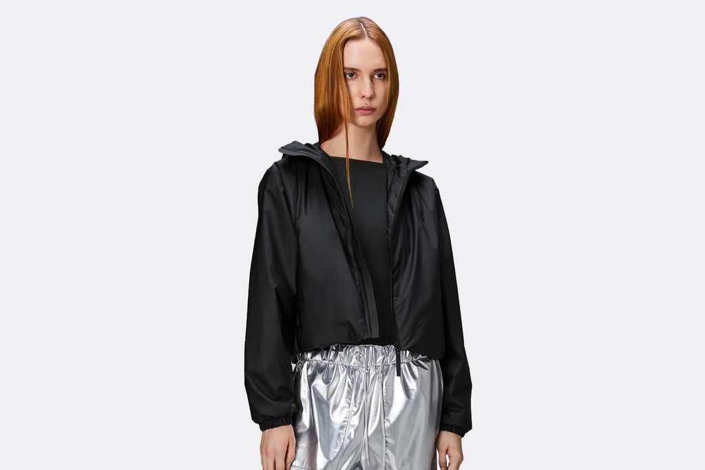 Rains Wmns Lohja Short Insulated Jacket Black