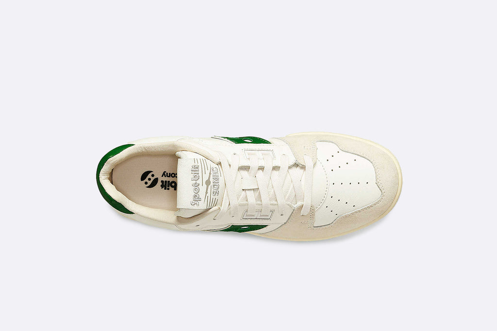 Saucony Spot-Bilt™ Sonic Low Premium White / Green