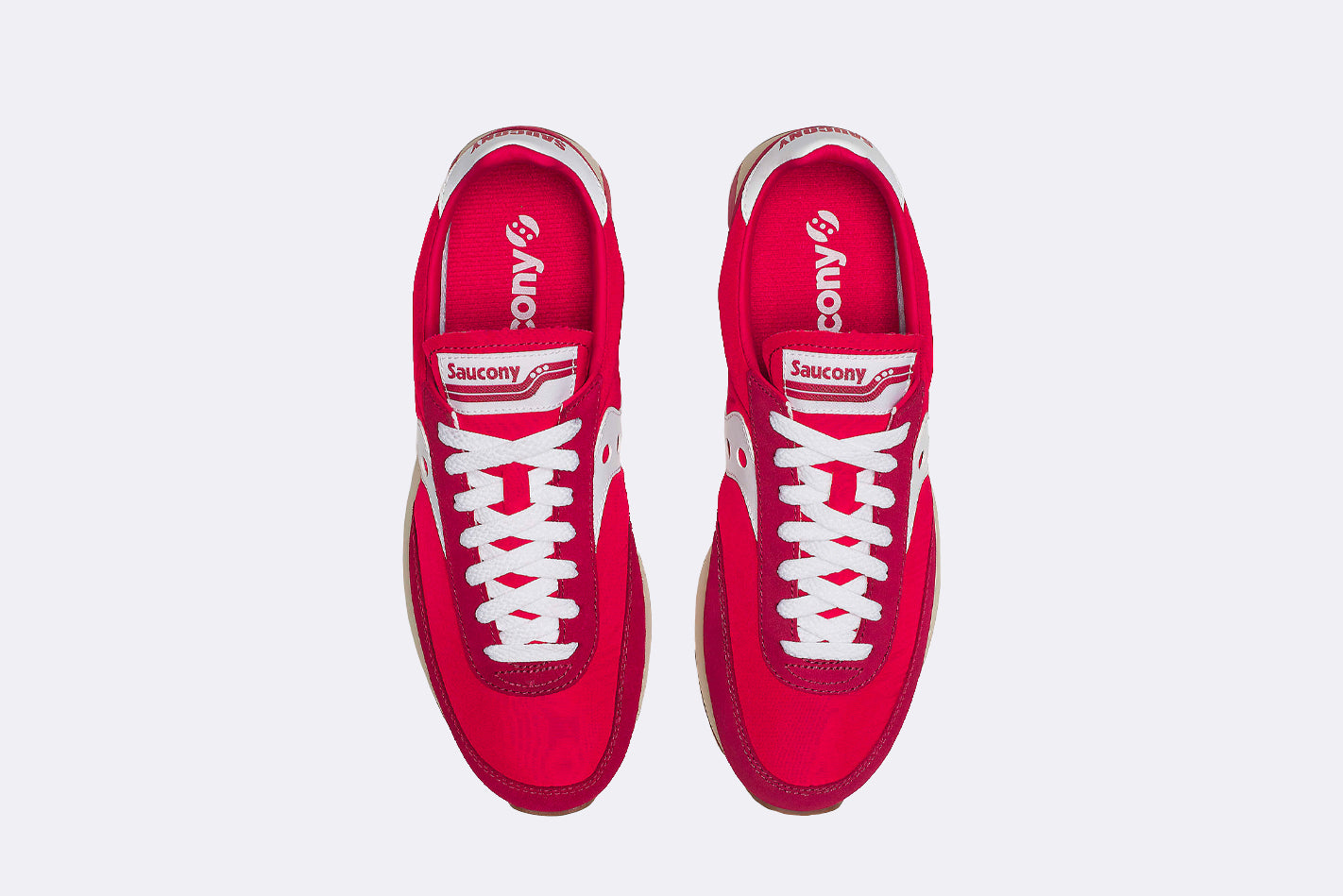 Saucony Wmns Trainer 80 Red / White