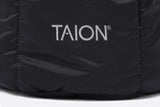 Taion Draw String Down Bag Small Black