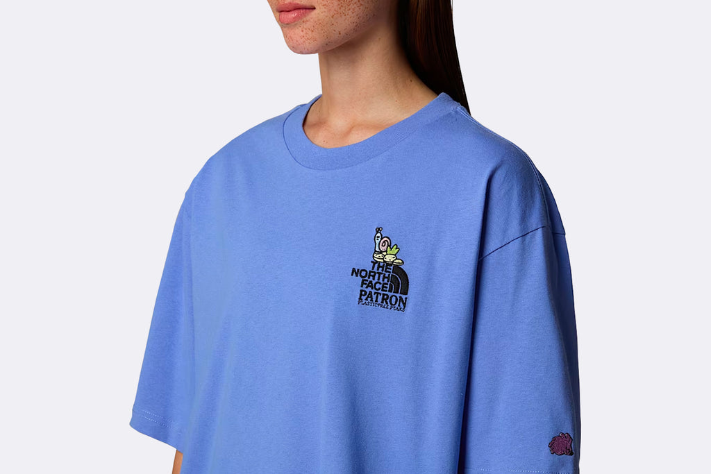 The North Face Clean Trails Oversized Tee Virtual Blue
