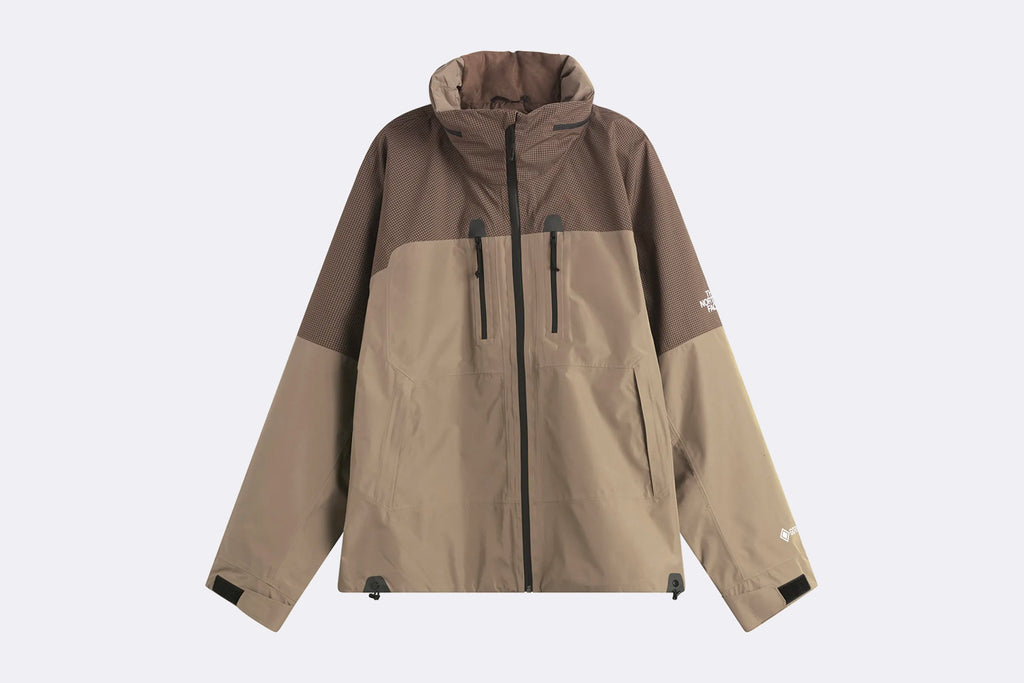 The North Face HKE Devils Thumb Gore-Tex Jacket Mocha Brown Smokey Brow