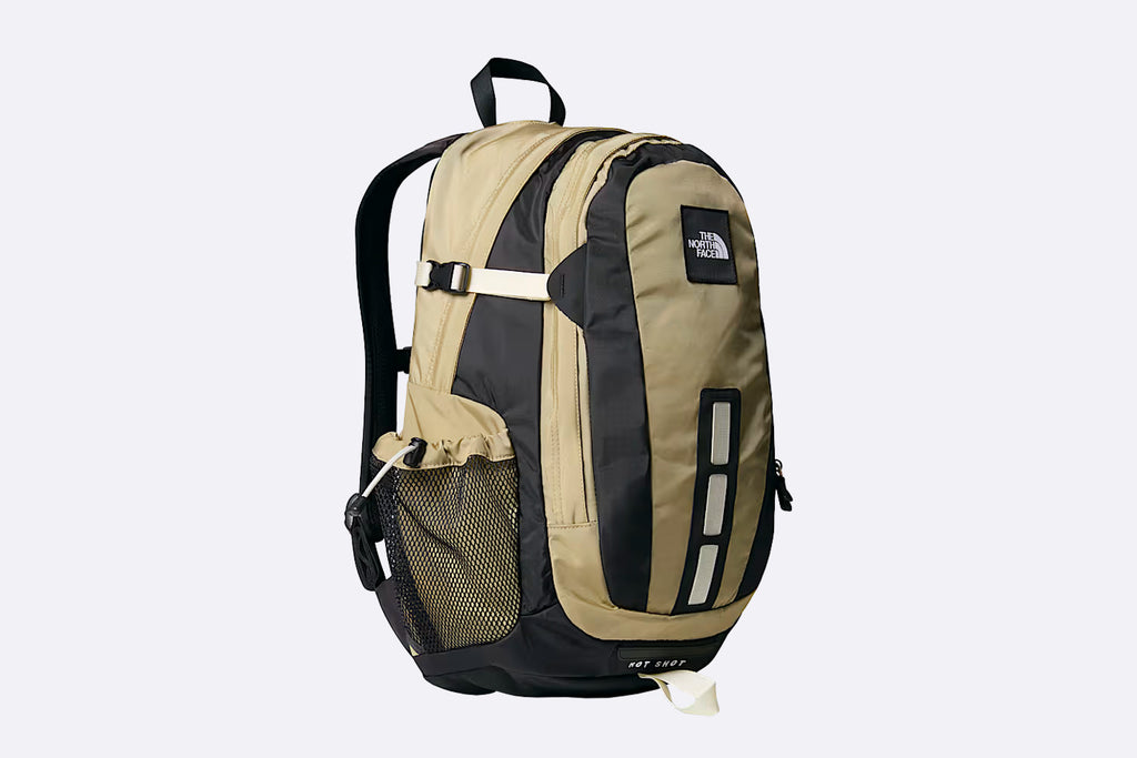The North Face Hot Shot Backpack Flax White Dune