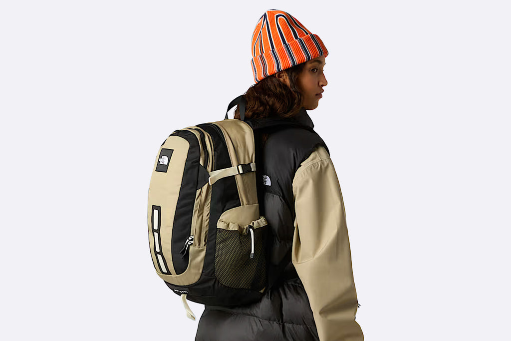The North Face Hot Shot Backpack Flax White Dune
