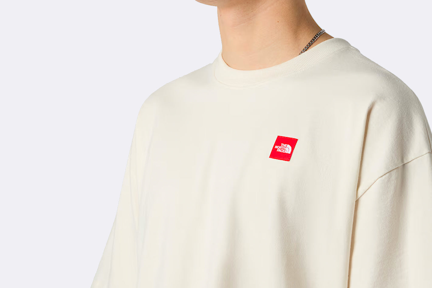 The North Face Red Box S/S Tee White Dune