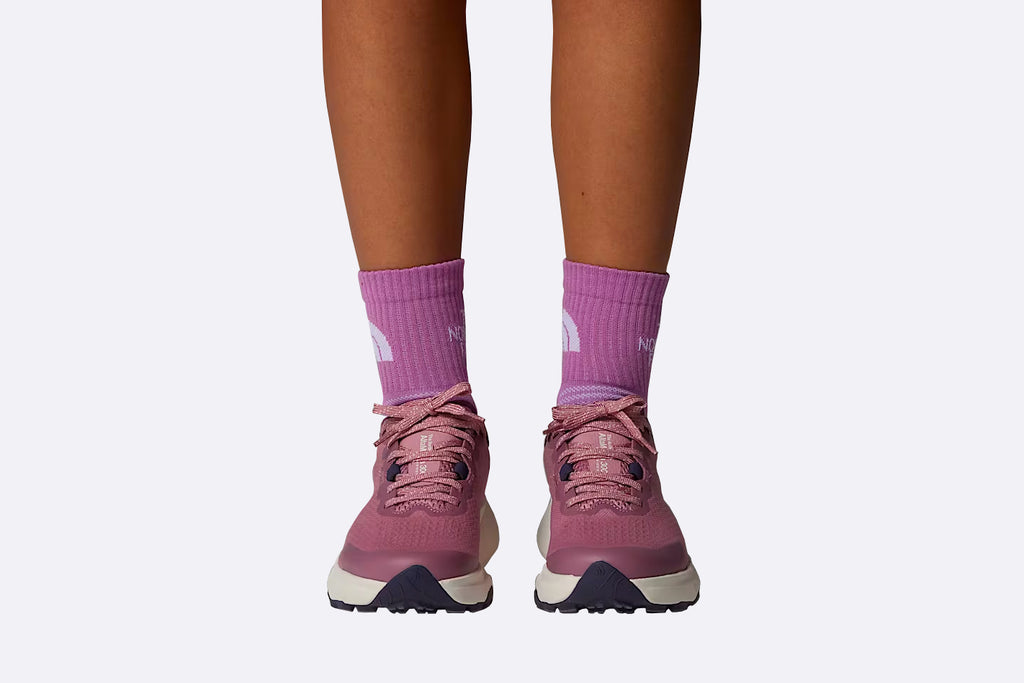 The North Face Multi Sport Cush Quarter Sock 3p Purple Mint