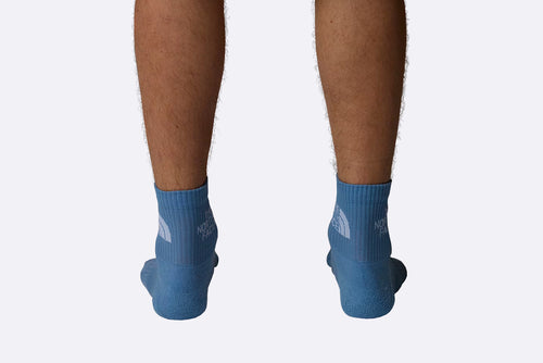 The North Face Multi Sport Cush Quarter Sock 3p Misty Sage