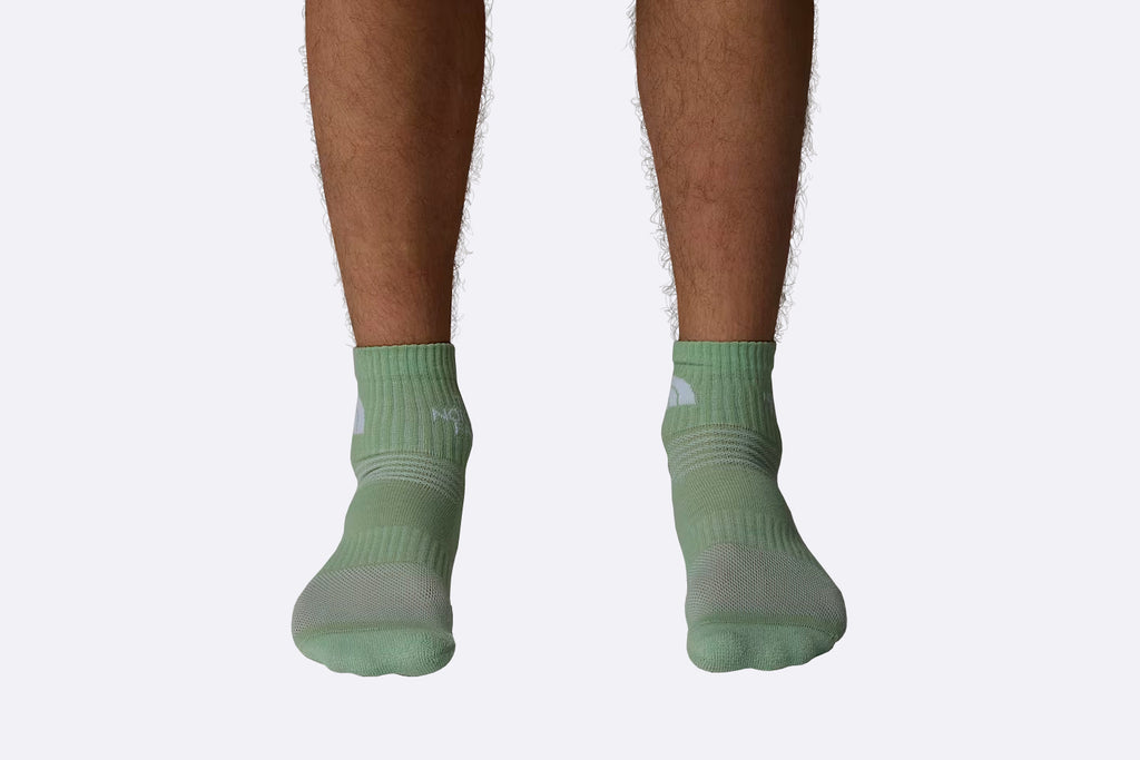 The North Face Multi Sport Cush Quarter Sock 3p Misty Sage