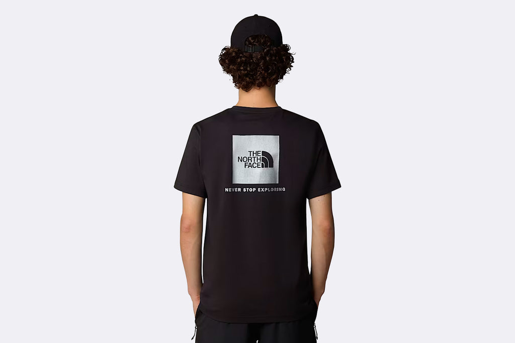 The North Face S/S Reflective Box NSE Tee TNF Black Reflective
