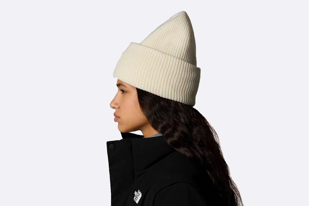 The North Face Urban Patch Beanie White Dune