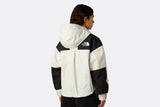 The North Face Wmns Reign On Jacket White Dune Tnf Black