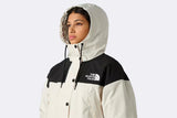The North Face Wmns Reign On Jacket White Dune Tnf Black
