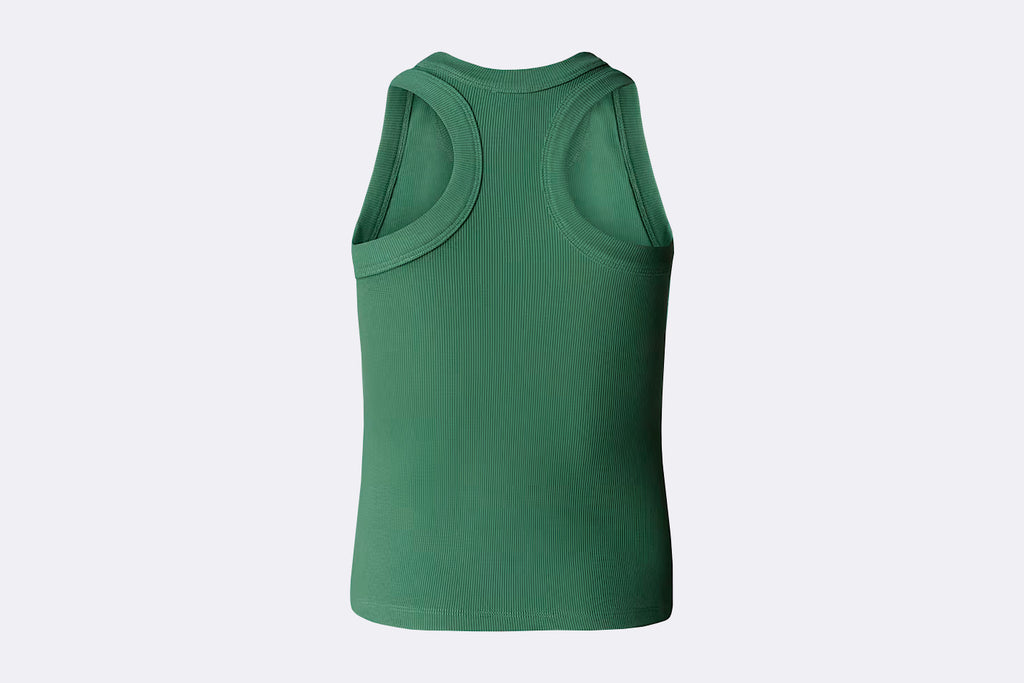 The North Face Wmns Slim Rib Tank Duck Green