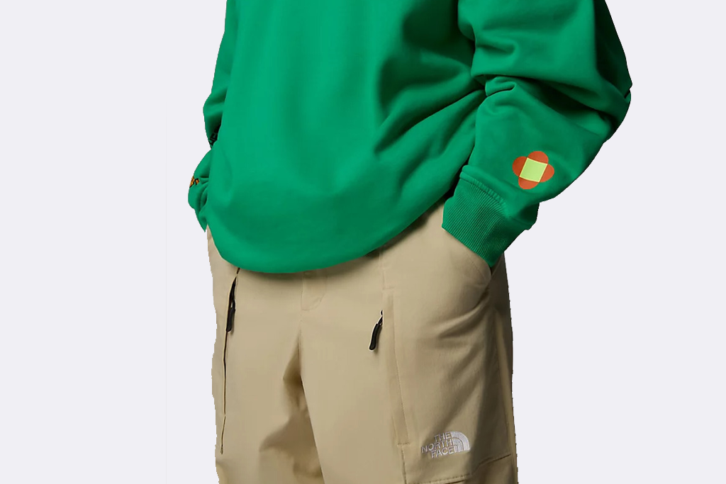 The North Face X Yinka Ilori Graphic Crew Optic Emerald