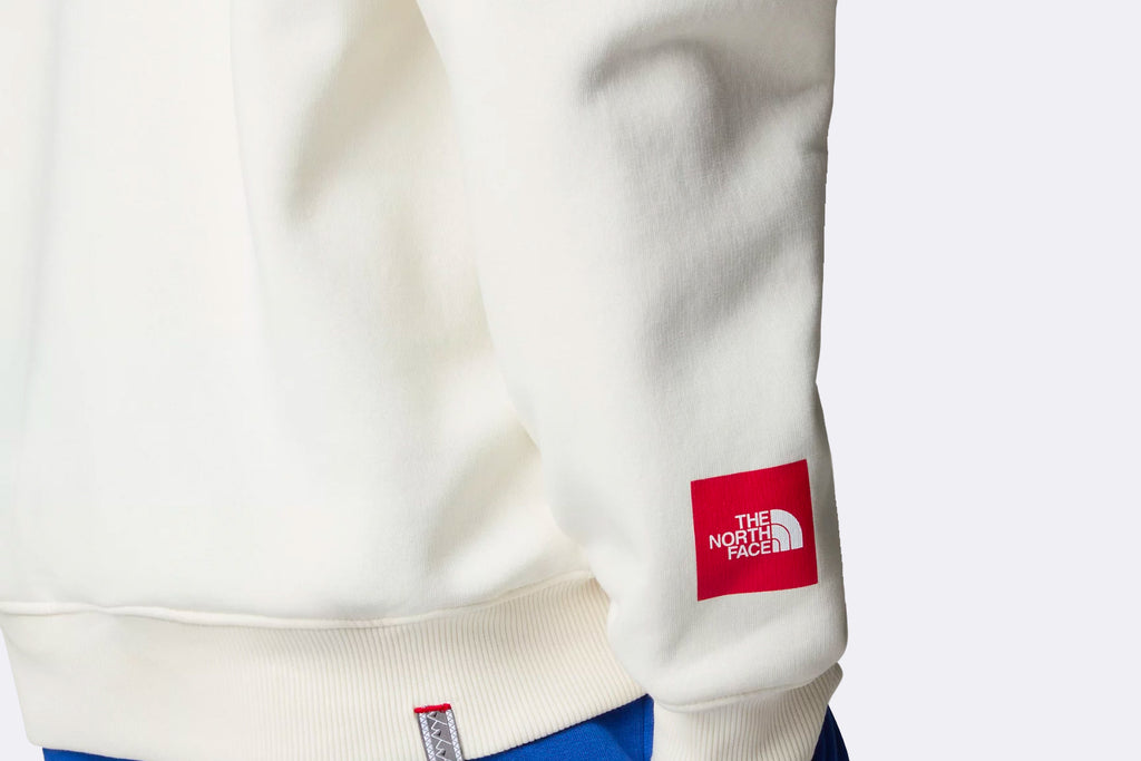 The North Face Axys Crew White Dune