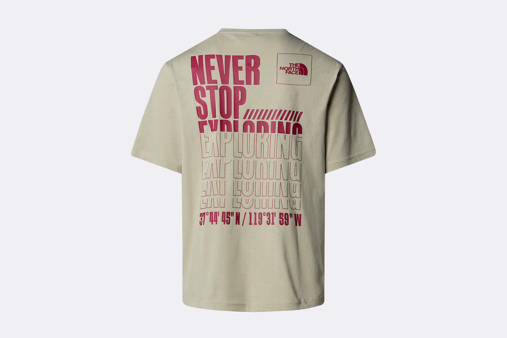 The North Face M Coordinates Tee Clay Grey