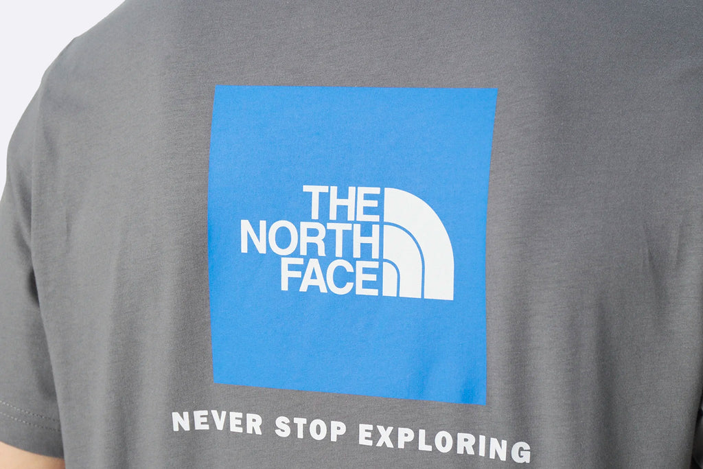 The North Face Redbox Tee Grey Blue