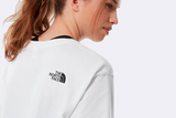 The North Face Wmns Cropped Simple Dome Tee White