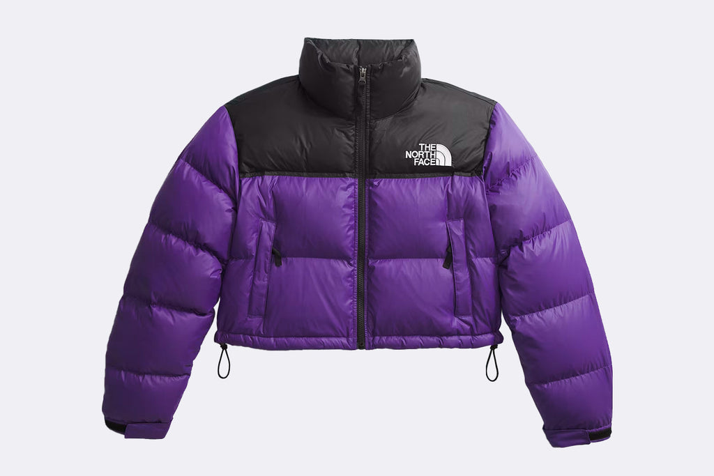 The North Face Wmns Nuptse Short Jacket Peak Purple