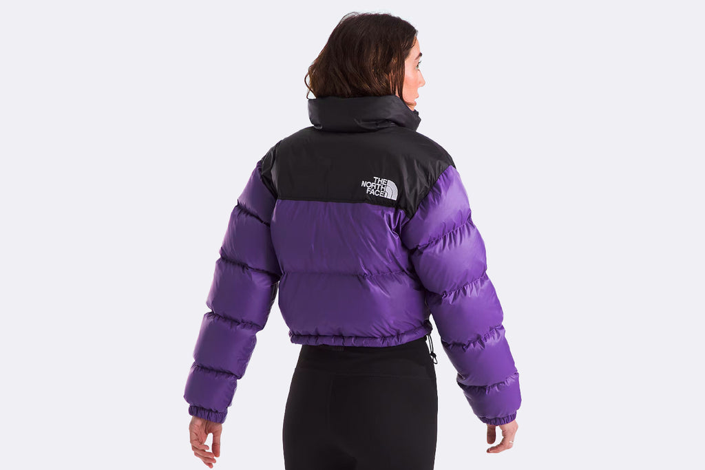 The North Face Wmns Nuptse Short Jacket Peak Purple